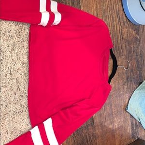 Long sleeve crop top